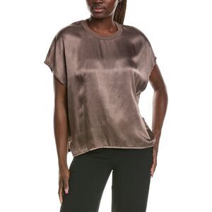 Michael Stars Womens  Flow T-Shirt, Brown